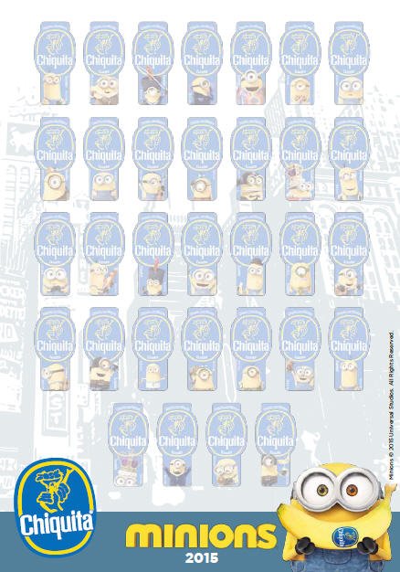 Collector « Chiquita Minions [2015] »