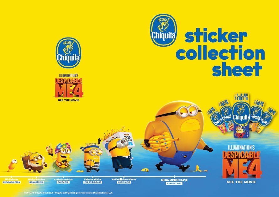 Collector « Chiquita Moi moche et mechant 4 [2024] »