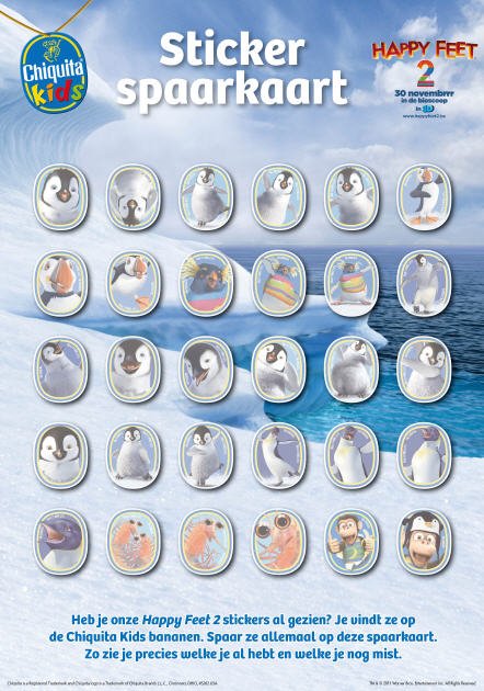 Collector « Chiquita happy feet [2011] »