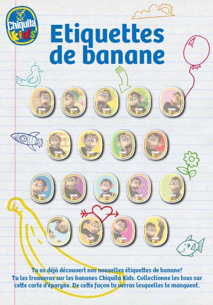 Collector « Chiquita kids to school [2014] »