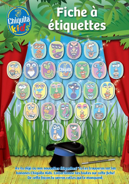Collector « Chiquita visage monstre [2011] »