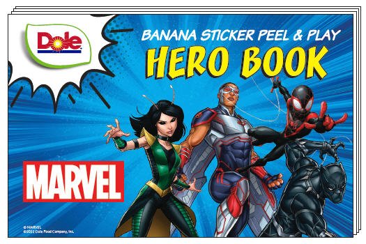 Collector « Dole Marvel hero book [2022] »