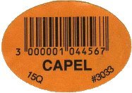 capel 3000001044567 15q #3033