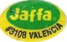 Jaffa c #3108 valencia