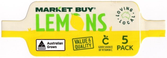 Market buy lemons loving local value & quality 5 pack australian grown