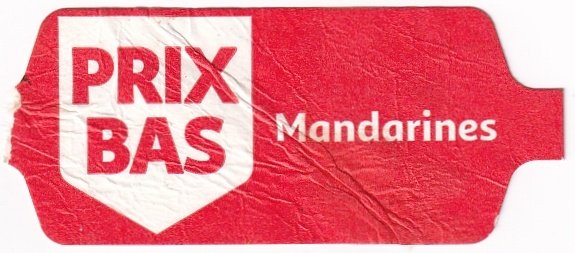 Prix bas mandarines