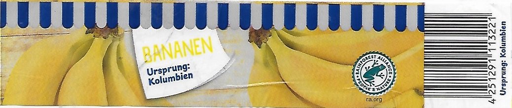 Bananen ursprung kolumbien 4251291113221