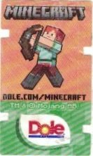 Dole minecraft dole.com/minecraft tm & mojang ab