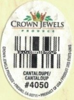 Crown Jewels Produce cantaloupe cantaloup #4050 product of usa