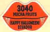 mucha fruits 3040 happy halloween! ecuador