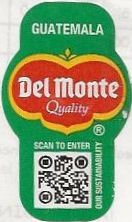Del monte quality guatemala scan to enter our sustainability
