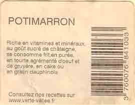 potimarron 3760076841033 www.verte-vallee.fr