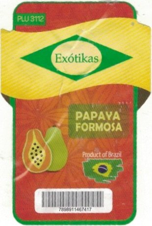 Exotikas plu 3112 papaya formosa product of brazil 7898911467417