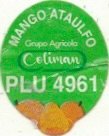 Grupo Agricola Coliman mango ataulfo plu 4961