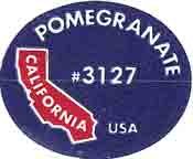 pomegranate california #3127 usa