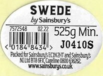 swede by sainsbury  s 01848434 525g min