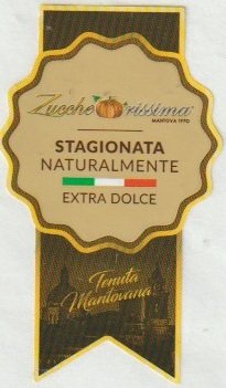 zucche rissima mantova 1970 stagionata naturalmente extra dolce  tenuta mantovana
