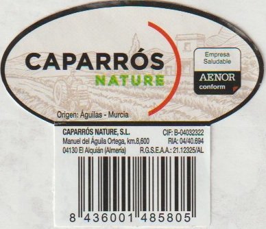 caparros nature origen aguila murcia 8436001485805