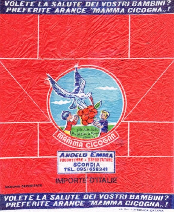 Mamma cigogna angelo emma scordia volete la salute dei vostri bambini? preferite arance