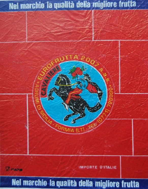 cavaliere eurofrutta 2007 sas agrumi di sicilia formia (LT) nel marchio la qualita della migliore frutta