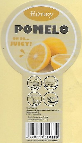 Honey pomelo oh so... juicy origin china 6928053020179