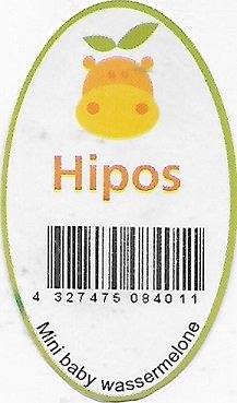 Hipos 4327475084011 mini baby wassermelone