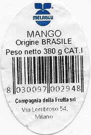 Melablu mango origine brasile peso netto 380g 80300097002948 copagnia lombroso milano