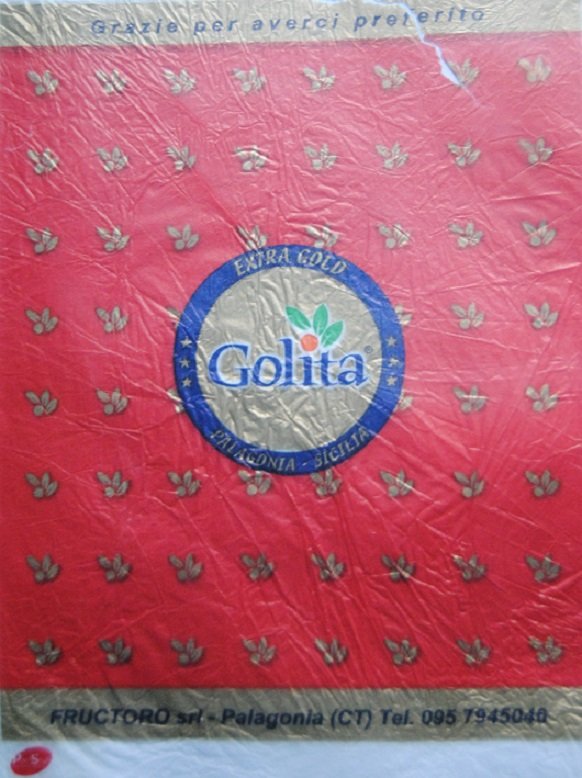 Golita extra gold palagonia sicilia fructoro srl palogonia
