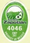 Zapotlan 4046 emp 297 product of mexico