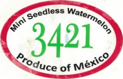 mini seedless watermelon 3421 produce of mexico