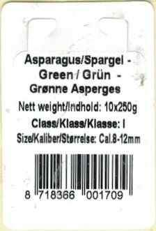 asparagus spargel green grun 8718366001709 peru