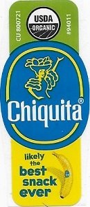 Chiquita cu 800721 usda organic #94011 likely the best snack ever