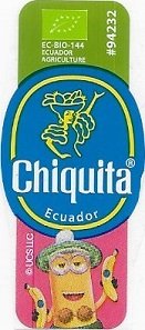 Chiquita ucs llc #94232 ec-bio-144 ecuador agriculture ecuador ucs llc