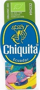 Chiquita organic bio #94232 ec-bio-149 ecuador agriculture ecuador