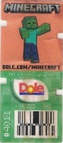 Dole minecraft dole.com/minecraft tm & mojang ab #4011