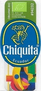 Chiquita organic bio #94232 ec-bio-140 ecuador agriculture ecuador