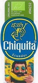 Chiquita organic bio #94232 ec-bio-140 ecuador agriculture ecuador