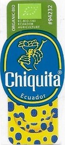 Chiquita organic bio #94232 ec-bio-140 ecuador agriculture ecuador