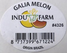 Indu farm galia melon 8717399671224 #4326 origin brazil