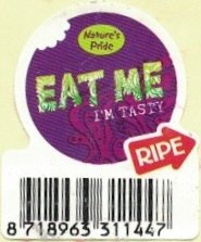 Nature s Pride eat me I m tasty ripe 8718963311447