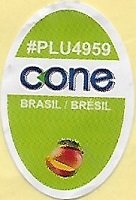 Cone #plu 4959 brasil bresil