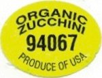 organic zucchini 94067 produce of usa