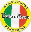 Bello d avola prodotto italiano buccia edibile