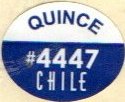 quince #4447 chile