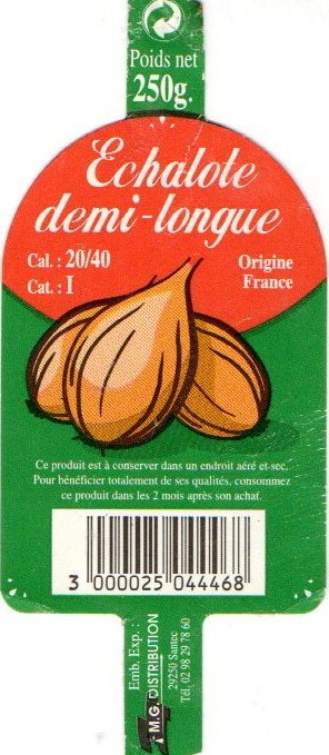 m.g. distibution echalote demi-longue origine france 3000025044468