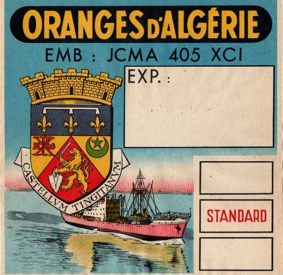 castellum tingitanum oranges d algerie