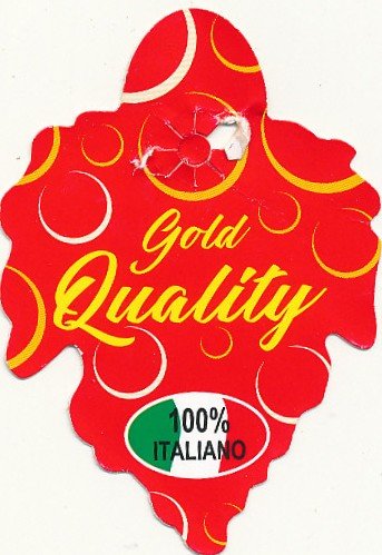 gold quality 100% italiano