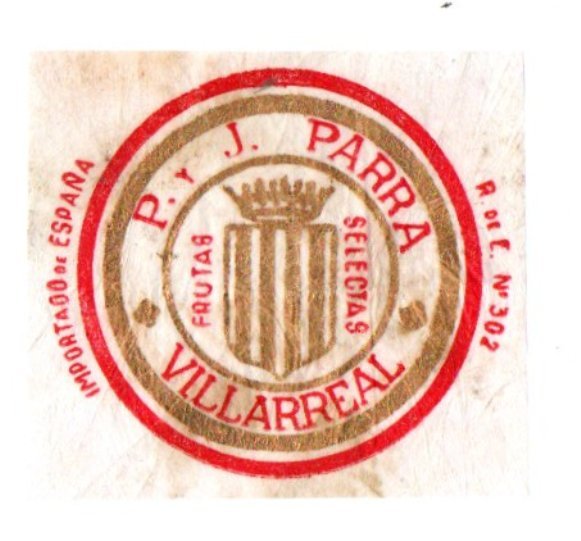P y j. parra villareal frutas selectas importado de espana
