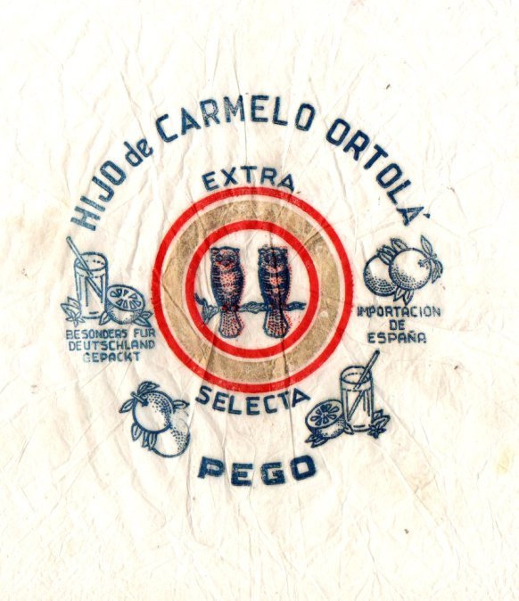 hijo de carmelo hortola extra selecta pego importacion de espana