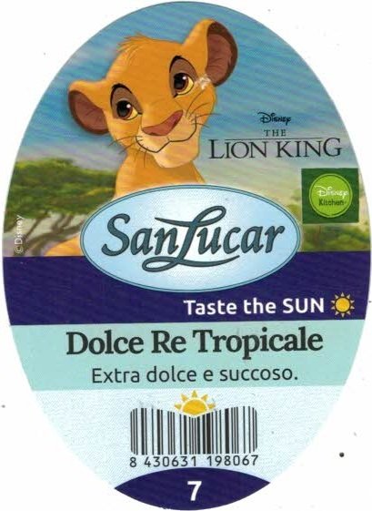 san lucar taste the sun disney the lion king dolce re tropicale 7 8430631198067 sweet tropical queen 7